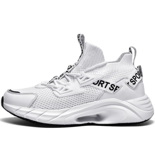 Löpning för herr Andas promenader Atletisk Skor Mode Sneakers 3Bf806 White 42