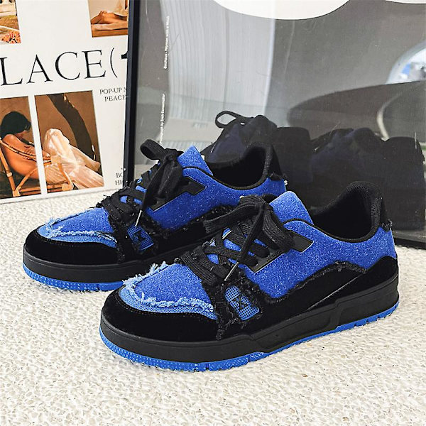 Herr Sneakers Andas Herr Skateboard Skor Löparskor 2Iv09 Blue 41