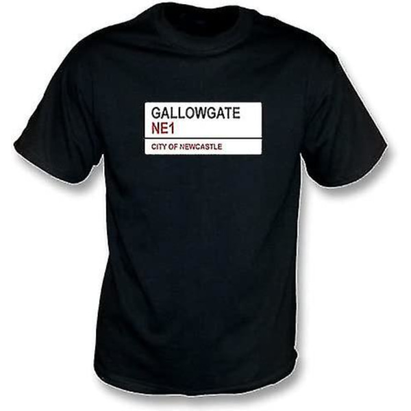 Punk Fotboll Gallowgate Ne1 T-shirt Newcastle United 3XL