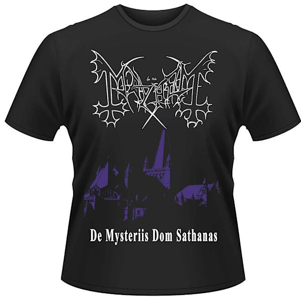 Mayhem De Mysteriis Dom Sathanas T-shirt M