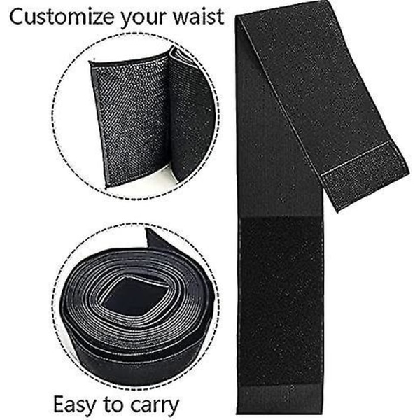 Invisible Wrap Waist Trainer Tejp Snatch Me Up Bandage Kvinnor Bantning Bälte Omlott Bälte Bastu Trimmer Bälte Red 4M