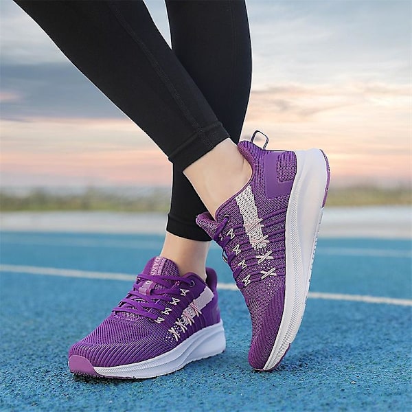 Damskor Sportlöparskor Andas Sneakers YL908 Purple 37