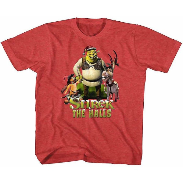 Shrek Holiday Group Youth T-shirt XXXL