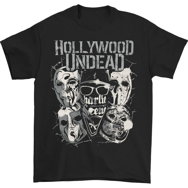 Hollywood Undead Metal Masks T-shirt XXL