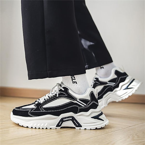 Herrsneakers Andas löparskor Mode Damsportskor 01 Black 41