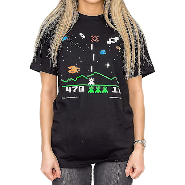 The Big Bang Theory Sheldon Cooper Astrosmash Video Game Svart T-shirt för vuxna M