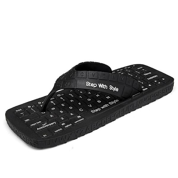 Strandskor för män Outdoor Damsandaler Water Mock Slippers C24 Black 44