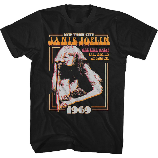 New York City Janis Joplin T-shirt L