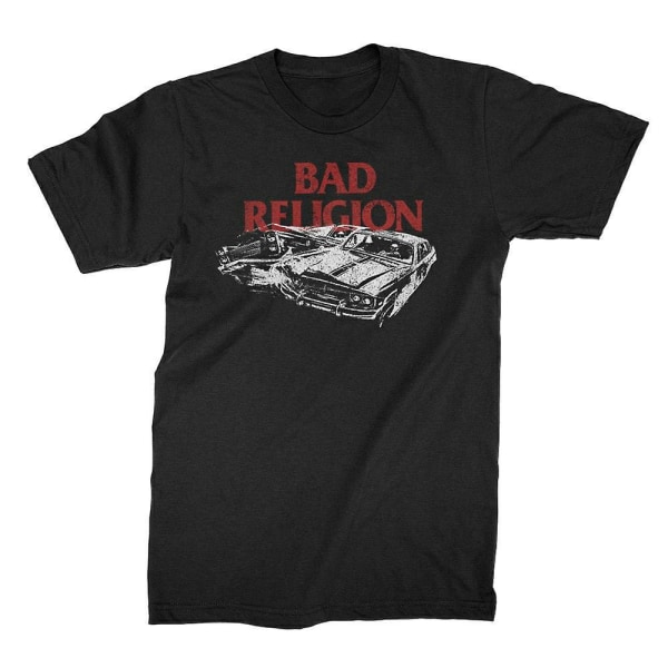 Dålig religion bil krasch T-shirt L