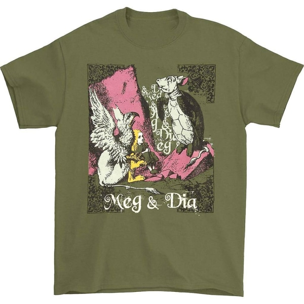 Meg & Dia sköldpadda & falk T-shirt M