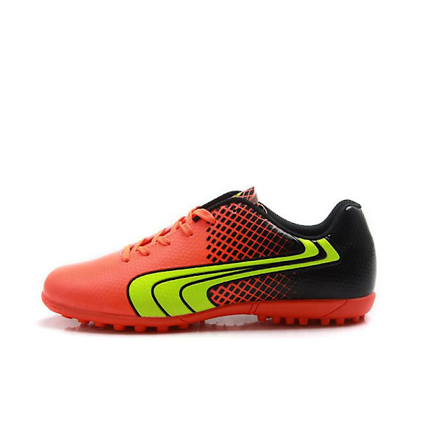 Fotbollsskor för män Spikes Fotbollsskor för ungdomar Stövlar Athletic Sneaker 3Cs76520 Orange 38