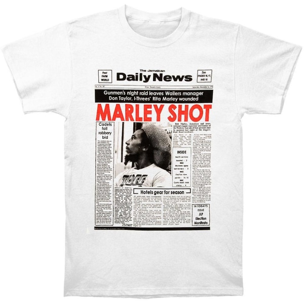 Bob Marley Shot T-shirt XXXL