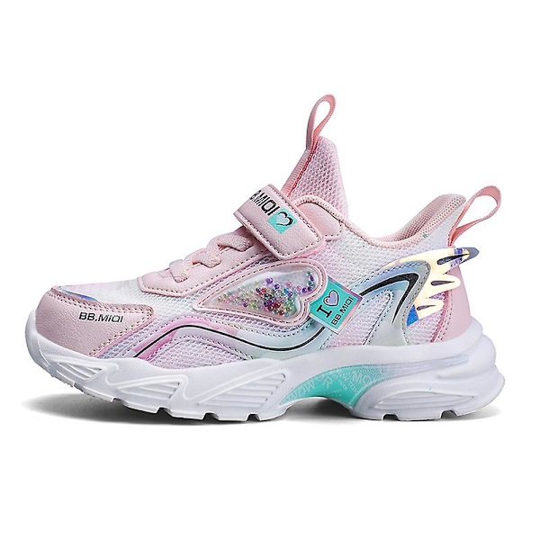 Barnskor Andas Sportskor Sneakers Löparskor för tjejer 2Dc11 Pink 39