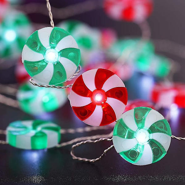 Candy Dekorativa lampor Led String Lights Batteridrivna 10ft 30 Led Fairy Lights för Thanksgiving