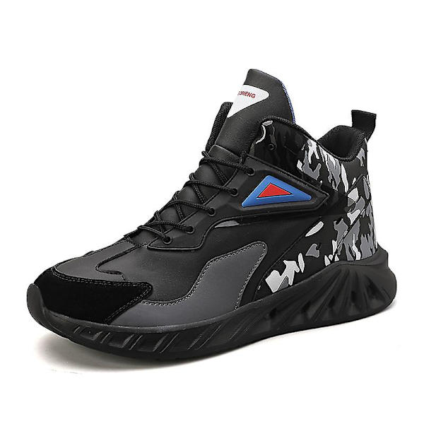 Basketskor för män Mode Dam Sneakers Andas Sportskor 3Ad81 Black 41