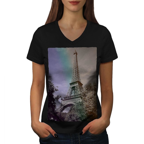 Gammal mode landmärke kvinnor T-shirt M