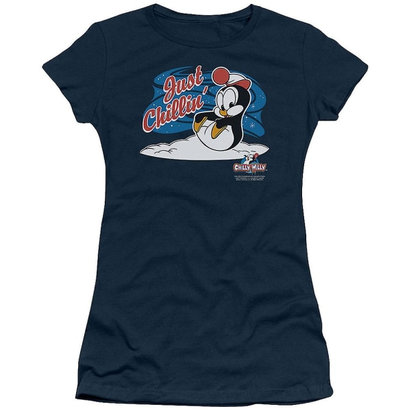 Ladies Just Chillin Chilly Willy Shirt XL