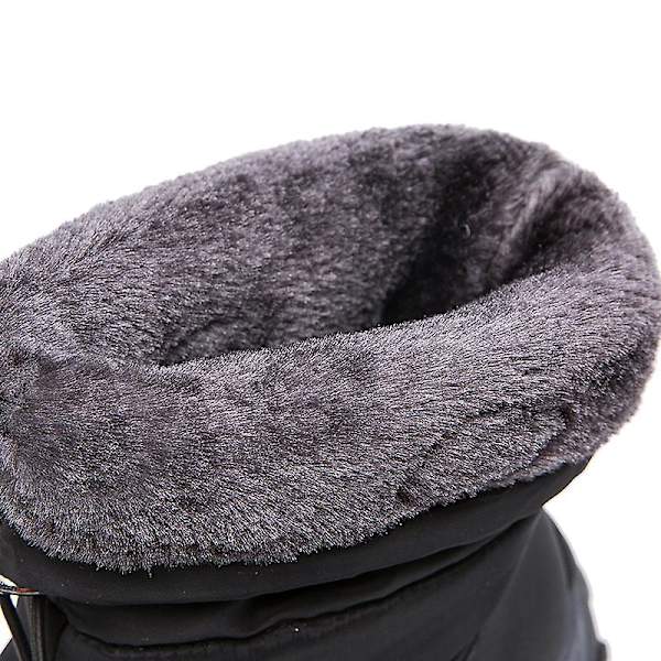 Herr Dam Vintersnöskor Vattentåliga skor Anti-halk Casual Lätt vandringskänga K05 Brown 41