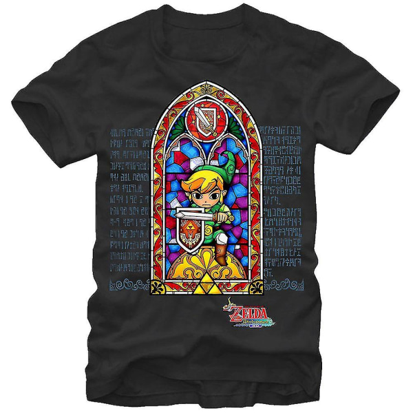 Zelda skjorta i målat glas XL