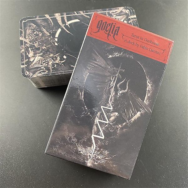 Tarot In Darkness Cards A New Deck Av Fabio Listrani Bordsbrädspel Goelia Oracle Med Pdf Guidebok50st Ts157