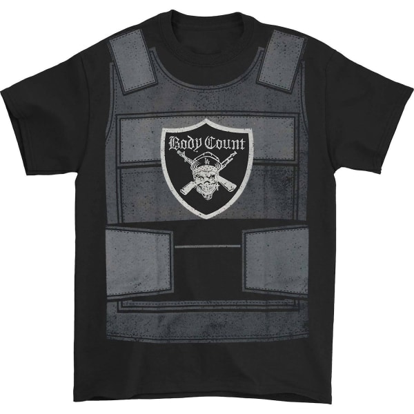 Body Count Bulletproof Vest T-shirt L