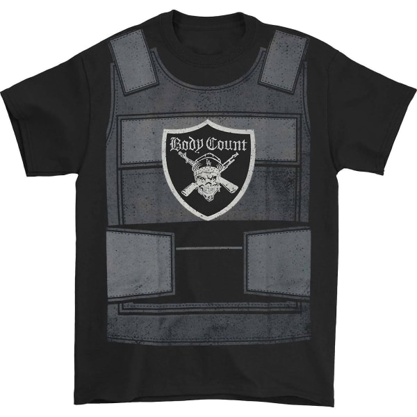 Body Count Bulletproof Vest T-shirt M