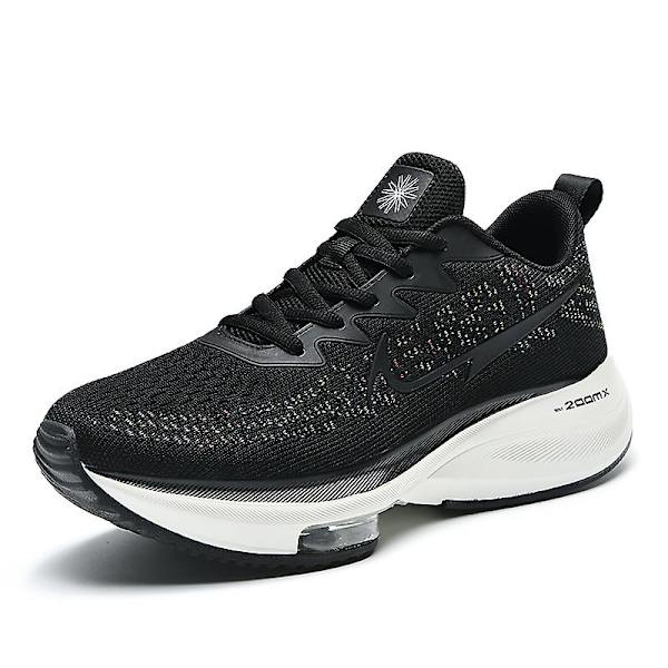 Mens Air Sports Löparskor Andas Sneakers Universal All Year Dam Skor Yjv2209 Black 42