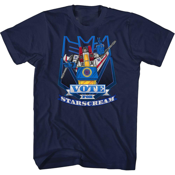 Transformers röstar på Starscream T-shirt XXL