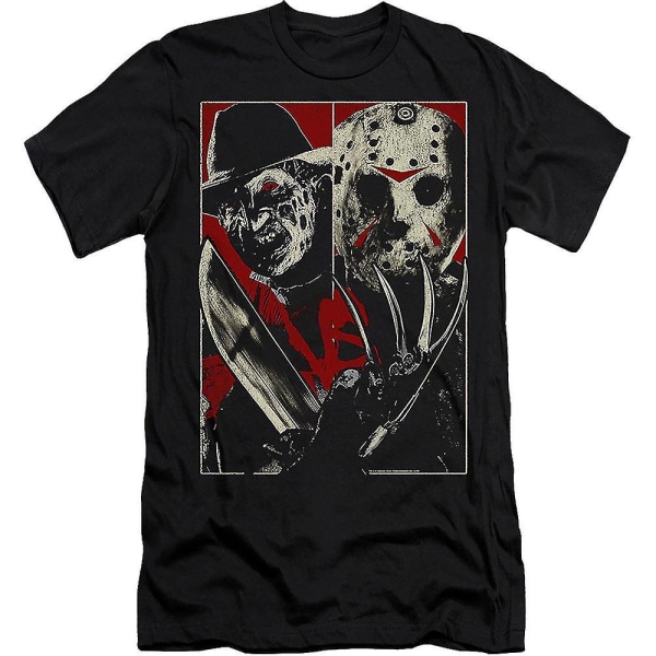 Evil Battles Evil Freddy Vs. Jason T-shirt XXXL