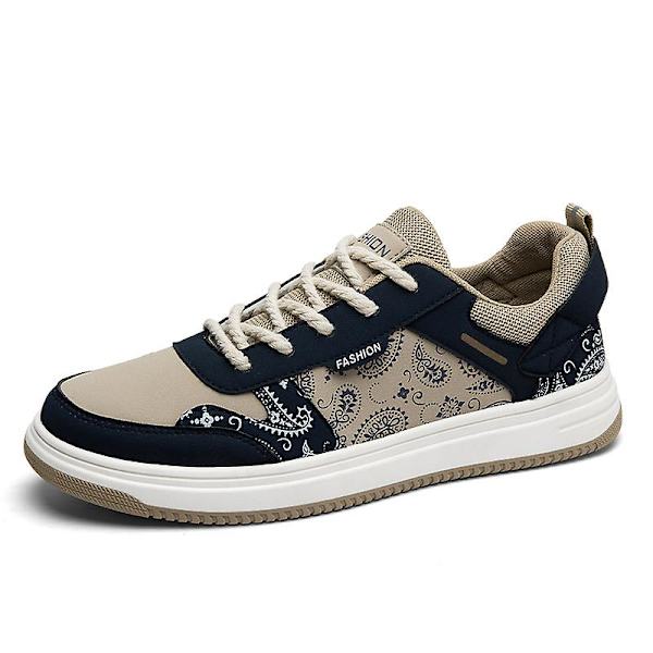 Herrsneakers Andas Dam Skateboarding Skor Löparskor A811 DarkBlue 41