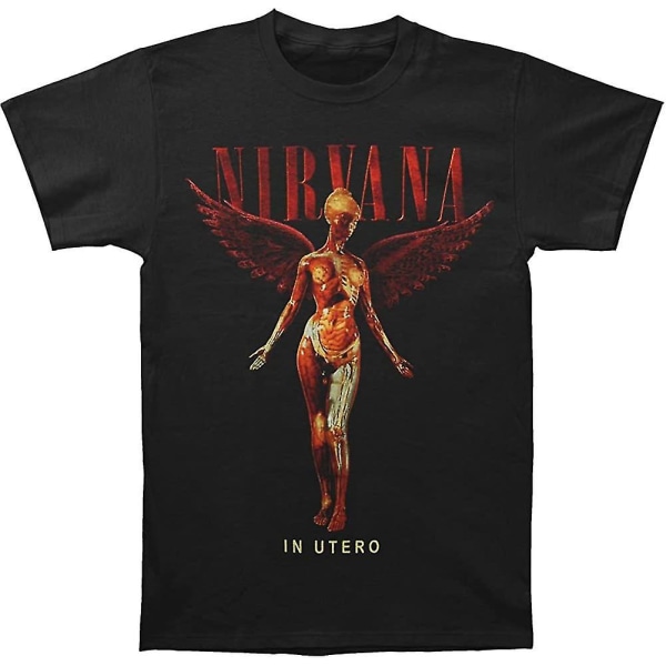 Nirvana Herr In Utero T-shirt Svart XXL