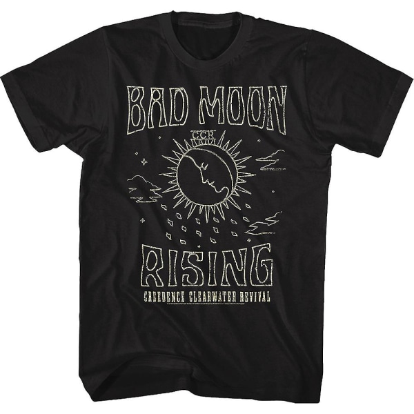 Bad Moon Rising Creedence Clearwater Revival T-shirt XXXL