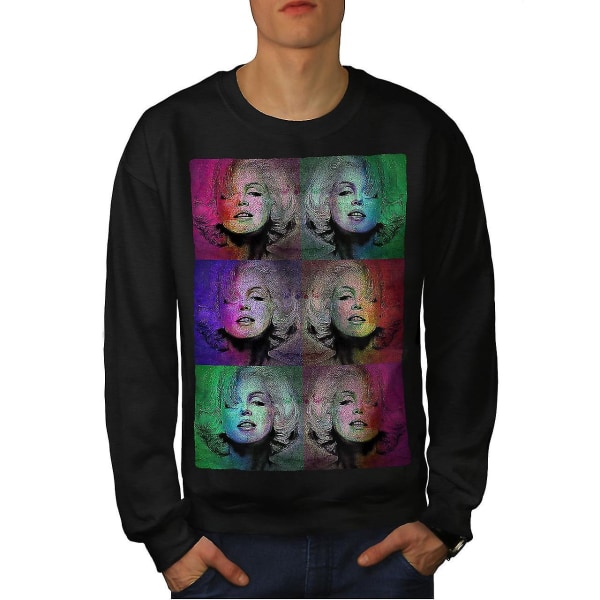 Marilyn Art Celebrity Men Sweatshirt S