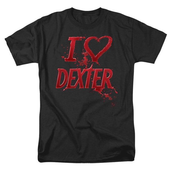 Dexter I Heart Dexter T-shirt XXXL
