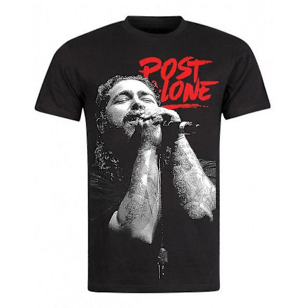 Post Malone T-shirt Noir Live 2017 XL