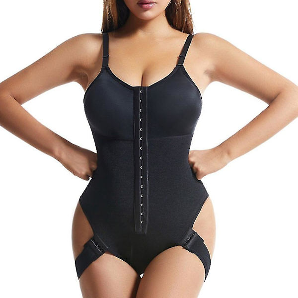 Fajas Colombianas Waist trainer Body Shapewear Slimming Slida Dam Flat Belly Butt Lifter Shapers Trosor Push Up Korsett,svart XXXL