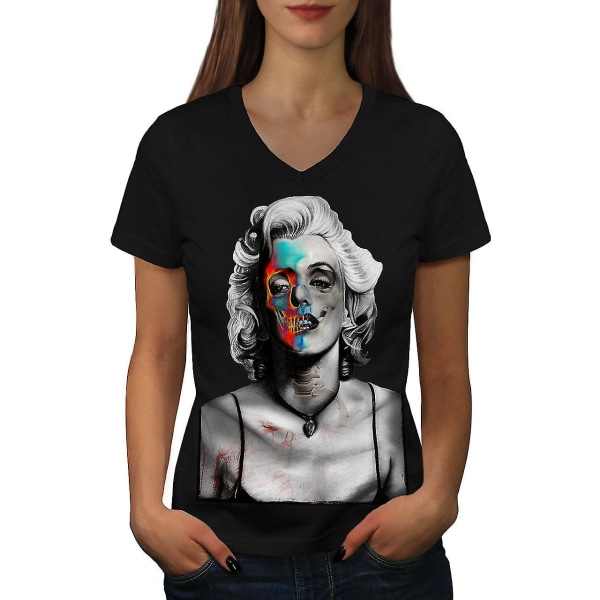 Skull Celebrity Women T-shirt S