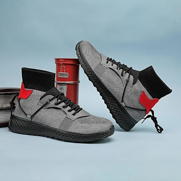Basketskor för män Andas Sneakers Löparskor 3Ay861 Gray 41