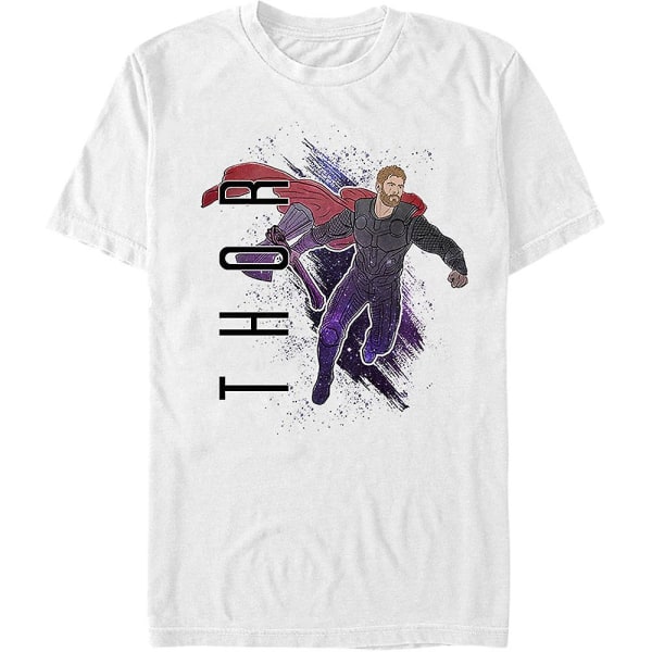 Thor Painting Avengers Endgame T-shirt L