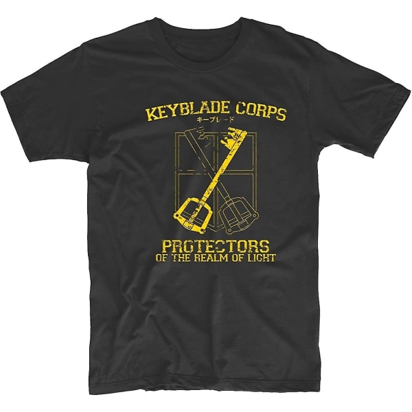 Style Hanger Keyblade Corps Kingdom Hearts Keyblade Master Unisex Printing Design Tee L