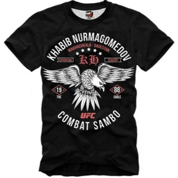 T-shirt Khabib Nurmagomedov Örnen Mma Ryssland Combat Sambo 3XL