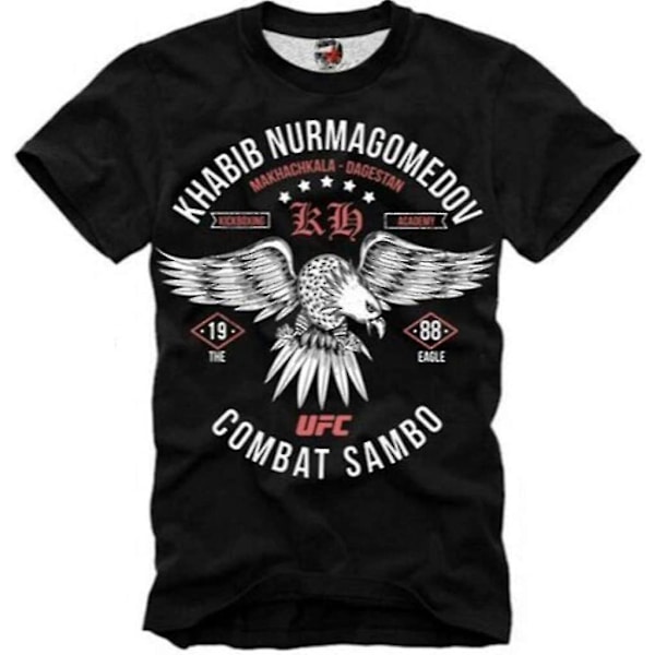 T-shirt Khabib Nurmagomedov Örnen Mma Ryssland Combat Sambo M