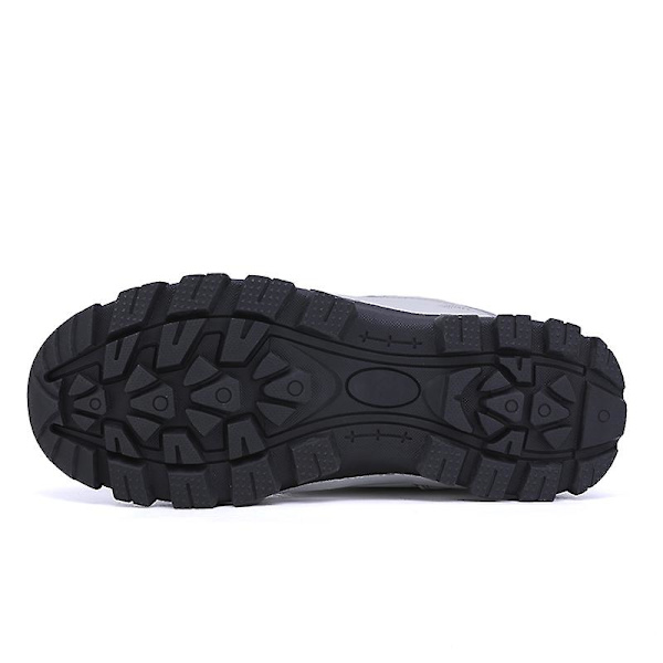 Dam Vinterstövlar Snow Boot Plysch Varma Skor Vattentät Boot 370 Gray 40