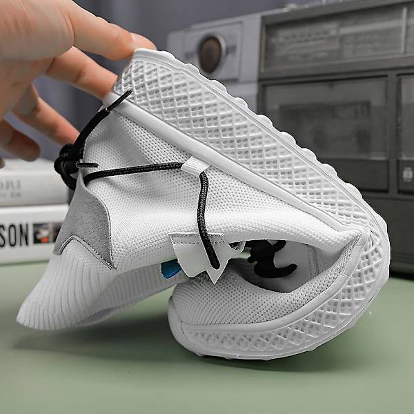 Basketskor för män Andas Sneakers Löparskor 3Ay861 White 41