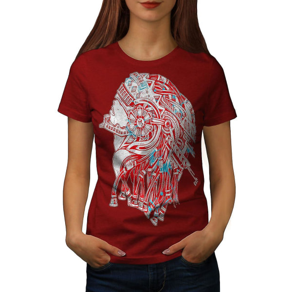 Robot Warrior Fantasy Women T-shirt L