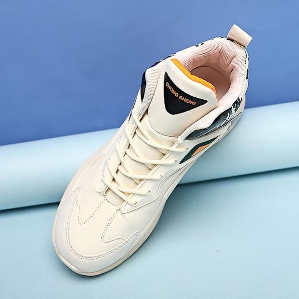 Basketskor för män Mode Dam Sneakers Andas Sportskor 3Ad81 Beige 41