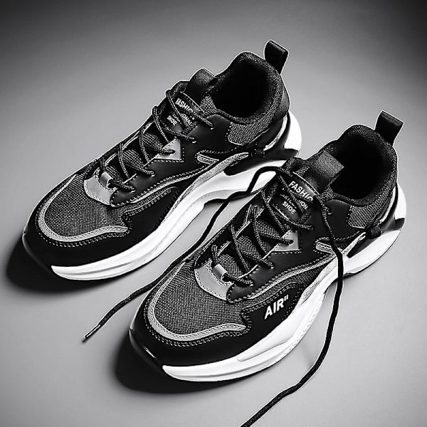 Herrsneakers Andas löparskor Mode Sportskor Tk829 Black 41