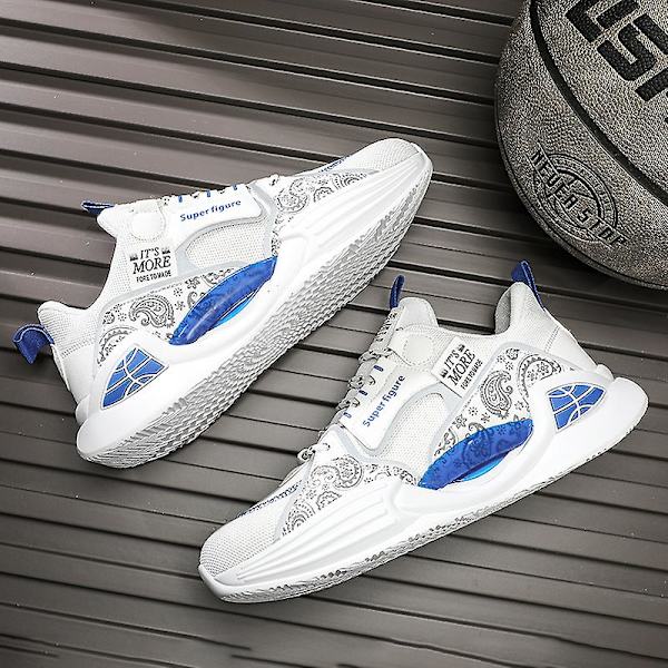 Basketskor för herr Andas Sneakers Löparskor 3Af6659 White 44