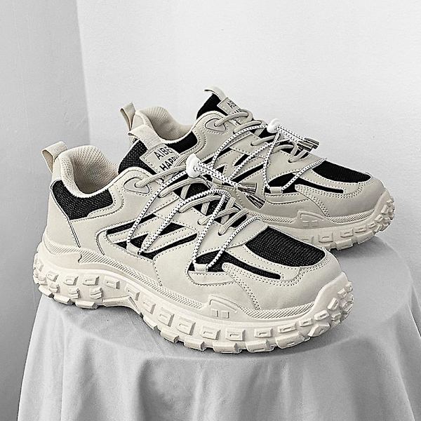 Herrsneakers Andas löparskor Mode Sportskor 3Aa33 Khaki 41