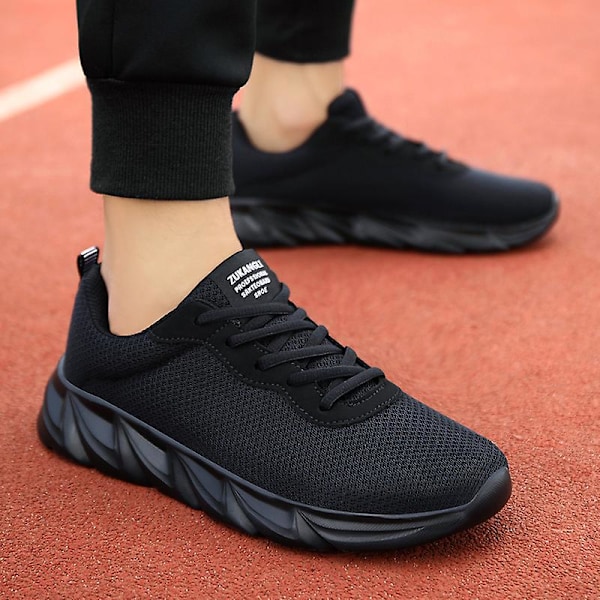 Löpning för herr Andas promenader Atletiska Skor Mode Sneakers 3Ba929 Black 42
